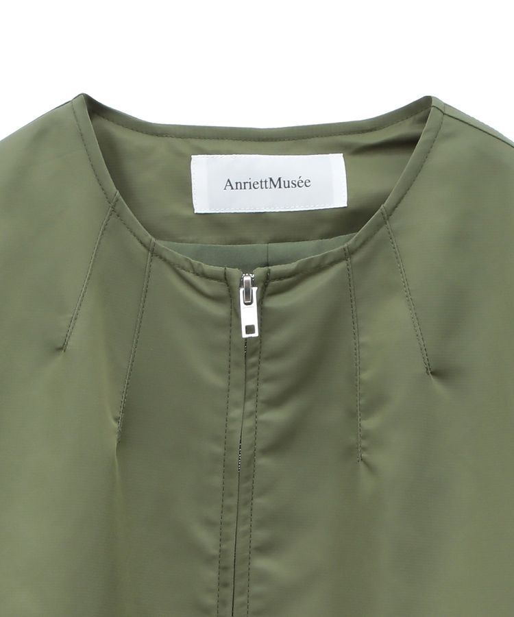 AnriettMusee「MA-1ペプラムブルゾン」|ブルゾン・スタジャン|