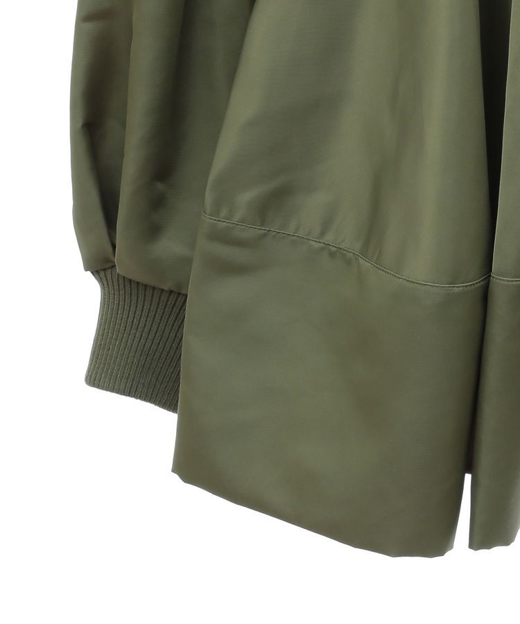 AnriettMusee「MA-1ペプラムブルゾン」|ブルゾン・スタジャン|