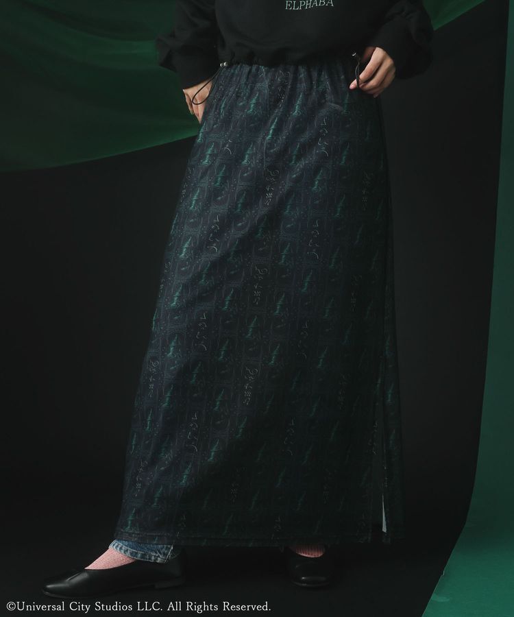 Green Parks「■WICKED パターンシアースカート」|タイト|