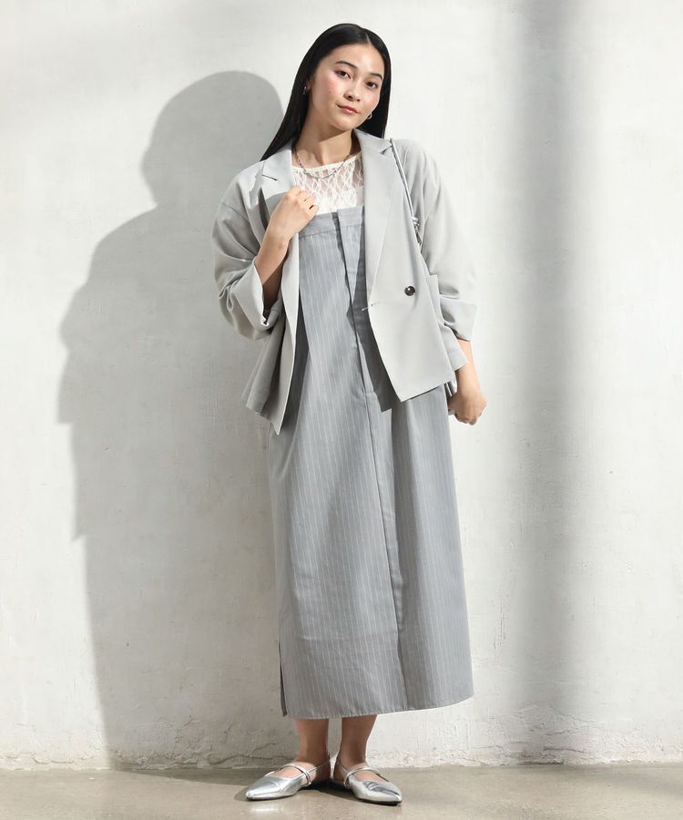 Green Parks「パネルラインレースカットプルオーバー」|Tシャツ・カットソー|