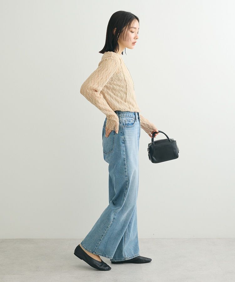 Green Parks「パネルラインレースカットプルオーバー」|Tシャツ・カットソー|