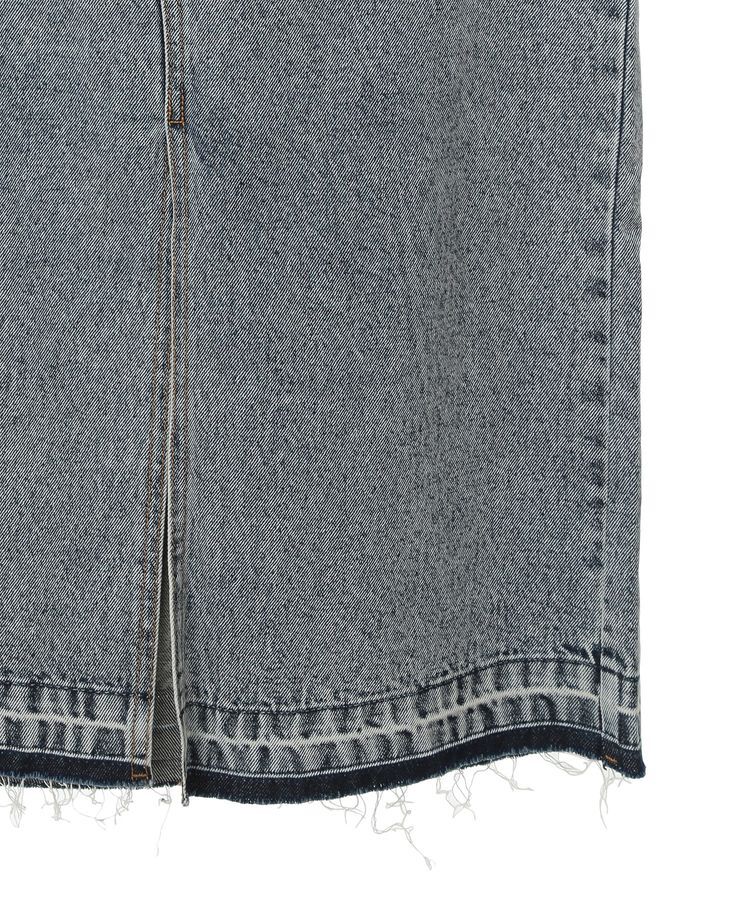 Green Parks「フロントスリットデニムロングスカート」|スカート|