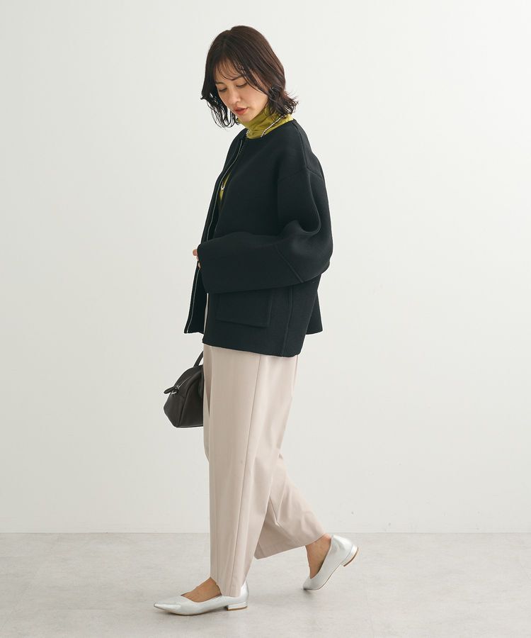 Green Parks「・swing by W-ZIPニットカーディガン」|カーディガン|