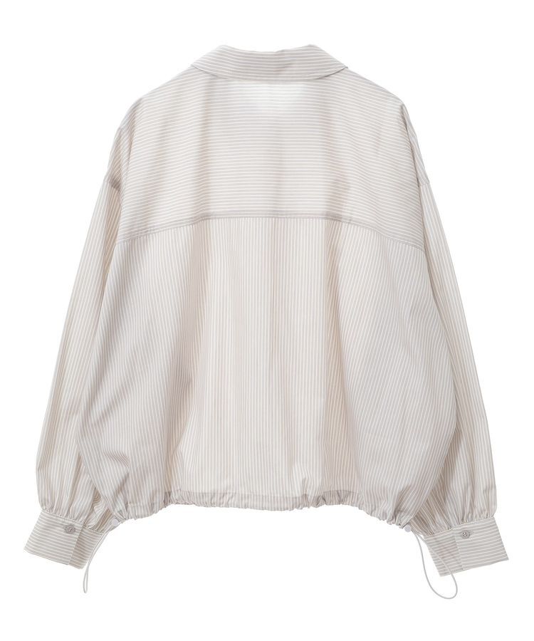 Green Parks「イージーケア裾ドロストシャツ」|シャツ・ブラウス|