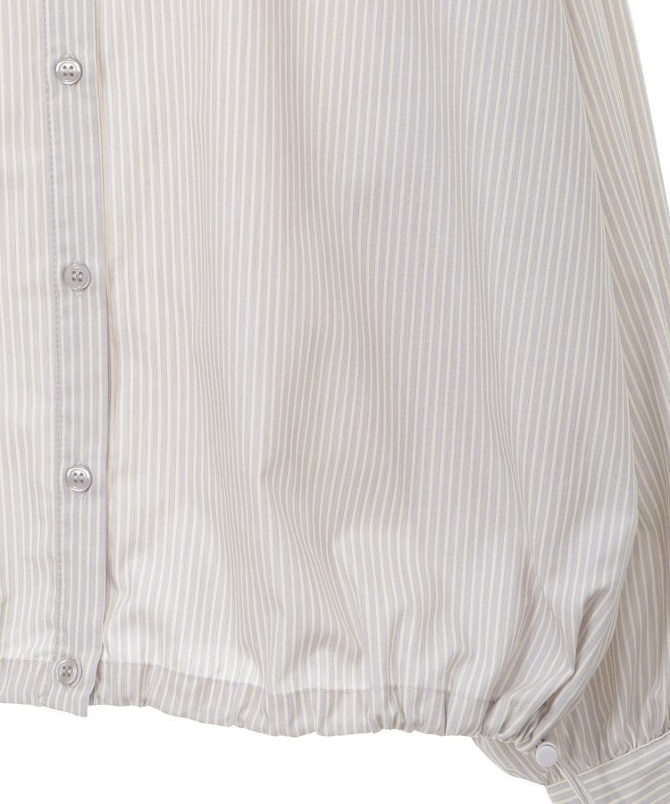 Green Parks「イージーケア裾ドロストシャツ」|シャツ・ブラウス|