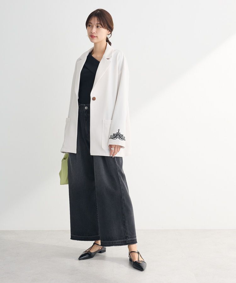 Green Parks「・swing by クロスネックプルオーバー」|Tシャツ・カットソー|