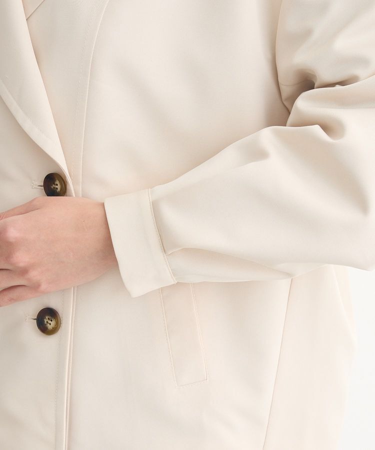 Green Parks「撥水加工 ショート丈トレンチコート」|トレンチコート|