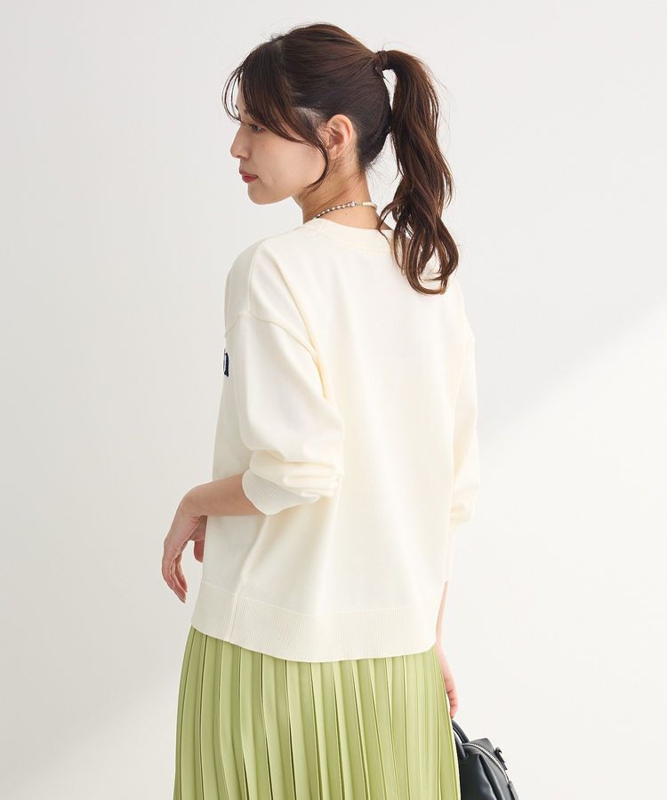 Green Parks「さがら刺繍ロゴニットプルオーバー」|ニット・セーター|