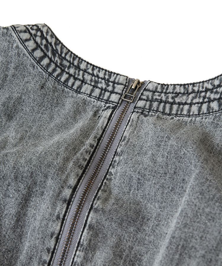 Green Parks「■ESCAR シャーリングデニムオールインワン」|オールインワン|