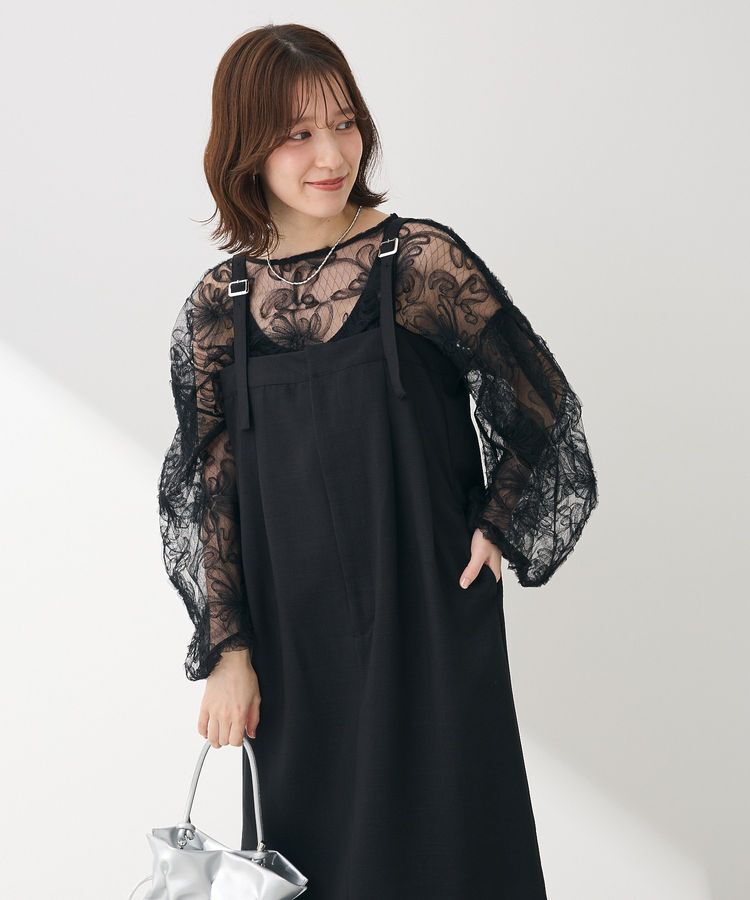 Green Parks「ベアトップジャンスカ」|ジャンパースカート|