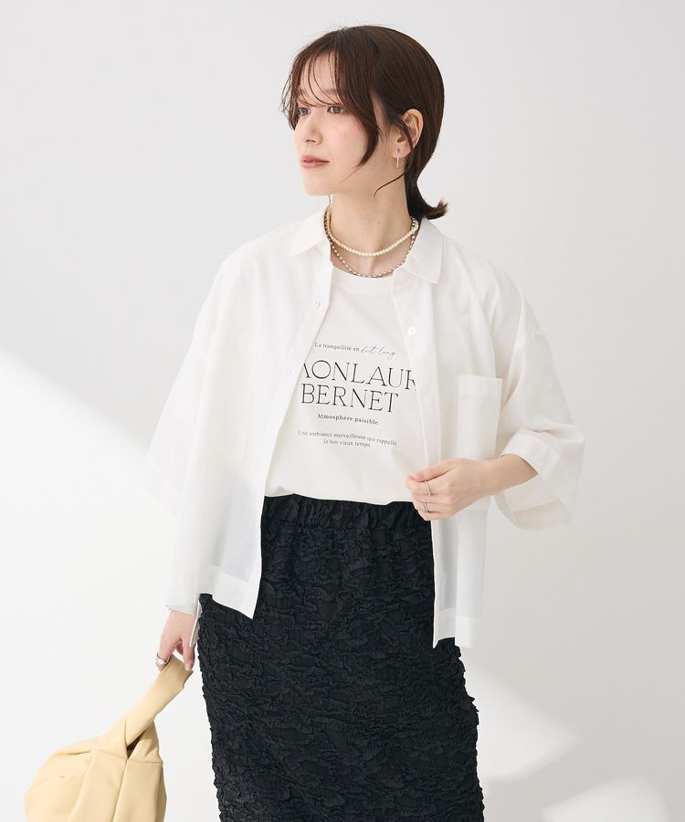 Green Parks「BEST PRICE フェミニンロゴレギュラーTシャツ」|Tシャツ・カットソー|