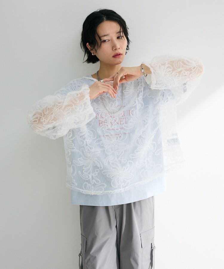 Green Parks「BEST PRICE フェミニンロゴレギュラーTシャツ」|Tシャツ・カットソー|