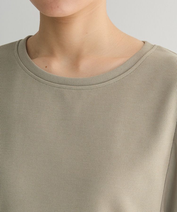 Green Parks「脇リボンドッキングチュニック」|シャツ・ブラウス|