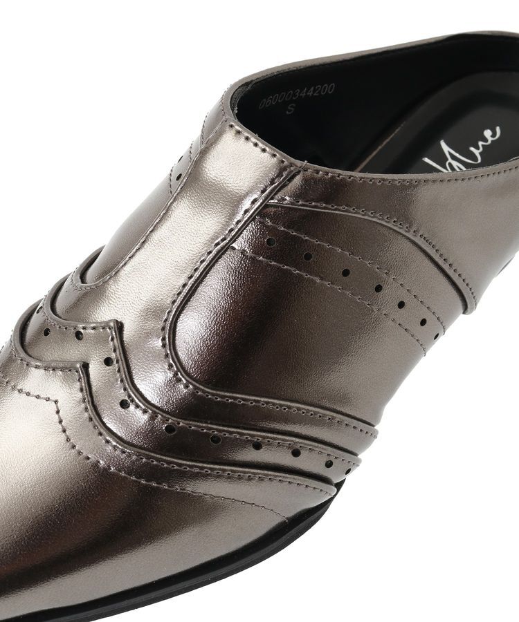 Green Parks「・richblue ウエスタンウェッジミュール」|パンプス|