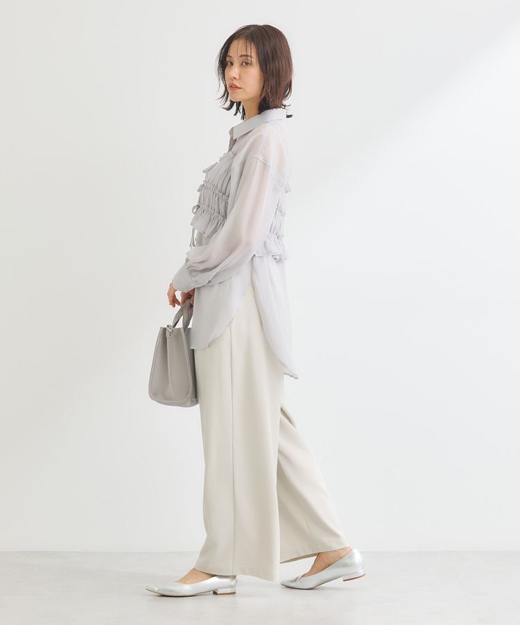 Green Parks「・ELENCARE DUE シアービスチェ付シャツ」|シャツ・ブラウス|