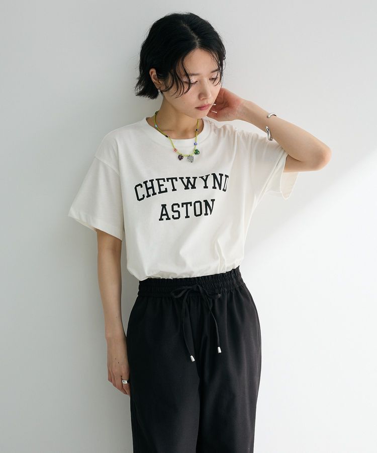 Green Parks「汗染み防止カレッジロゴボックスTシャツ」|Tシャツ・カットソー|