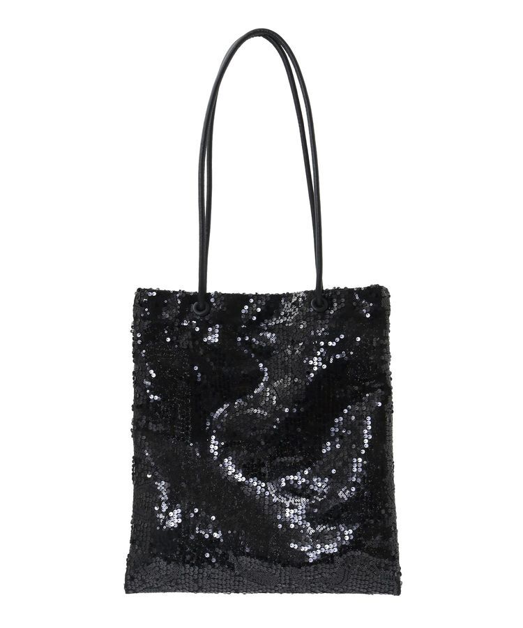 Green Parks「andmikka.スパンコールA4トートバッグ」|トートバッグ|