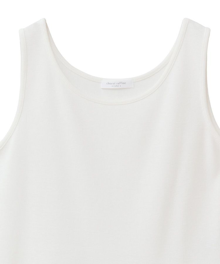 Green Parks「裾フリルタンクトップ」|インナー|
