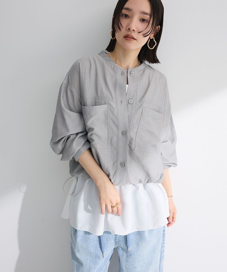 Green Parks「裾フリルタンクトップ」|インナー|