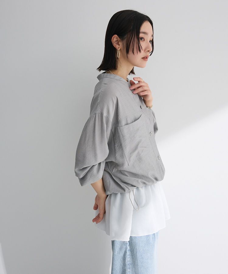 Green Parks「裾フリルタンクトップ」|インナー|