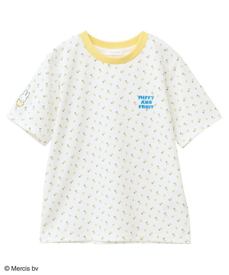 Green Parks「miffy/フルーツプリントワッフルTシャツ」|Tシャツ・カットソー|