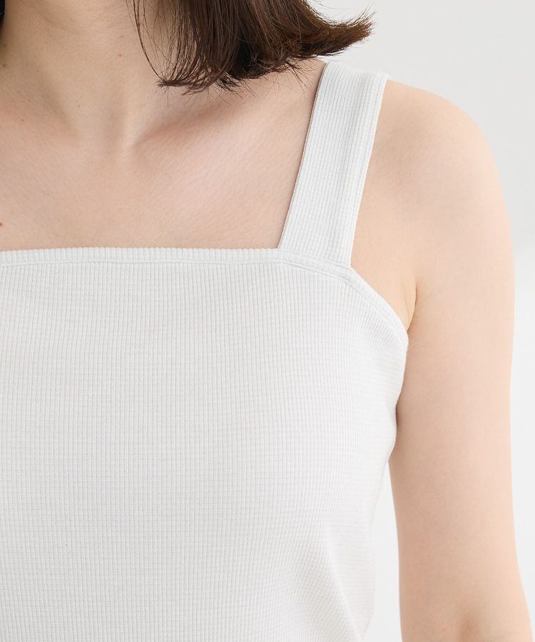 Green Parks「スクエアラメタンクトップ」|インナー|