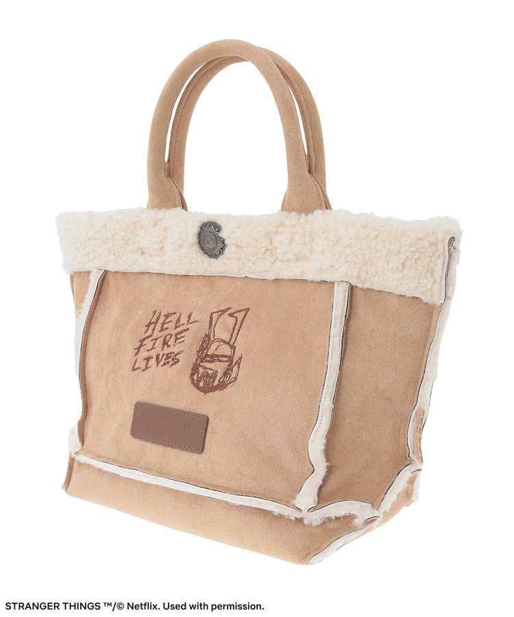 Green Parks「■STRANGER THINGS&times;MINNETONKA フェイクスウェードボアバッグ」|トートバッグ|