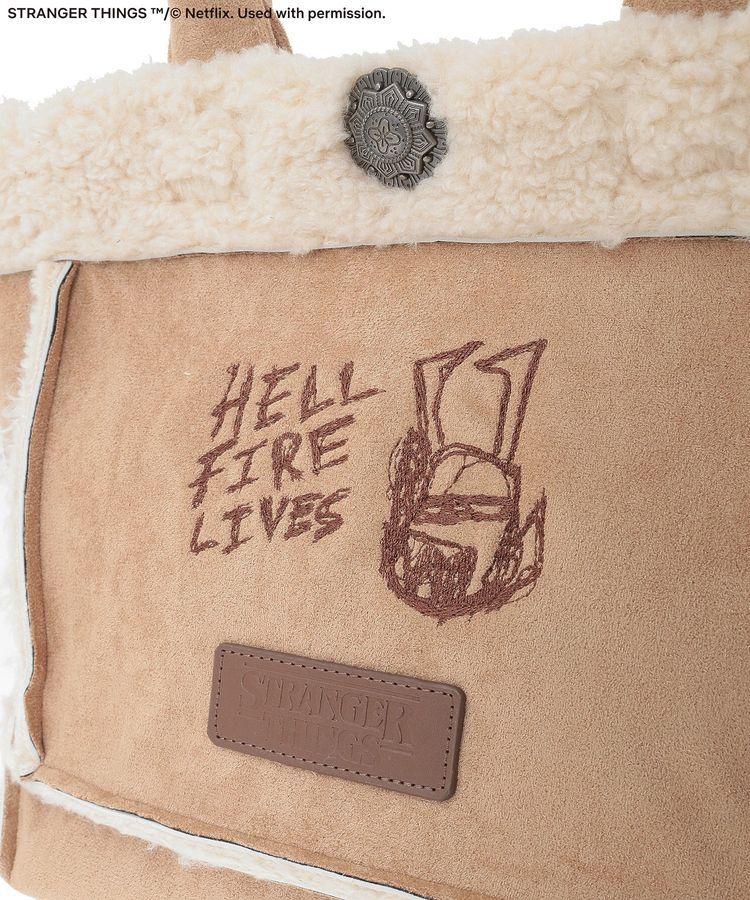 Green Parks「■STRANGER THINGS&times;MINNETONKA フェイクスウェードボアバッグ」|トートバッグ|