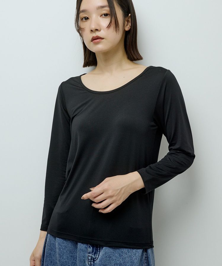 Green Parks「in バレエネックインナー」|Tシャツ・カットソー|