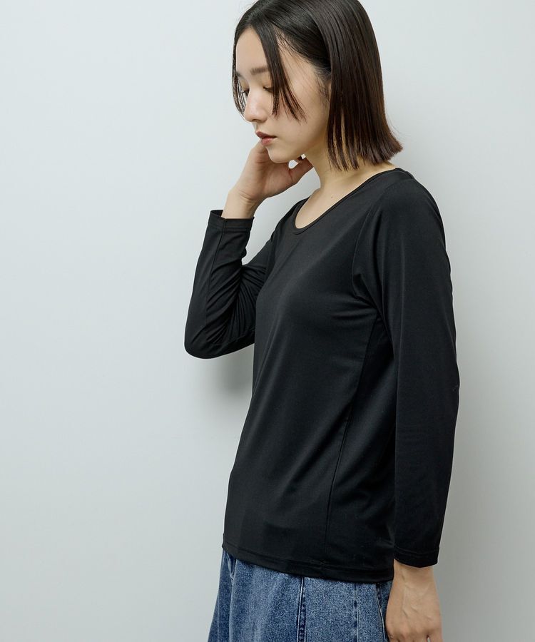 Green Parks「in バレエネックインナー」|Tシャツ・カットソー|