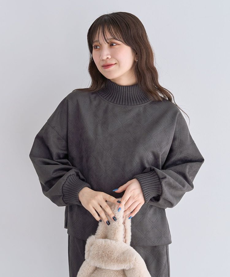 Green Parks「・ELENCARE DUE エンボスプルオーバー」|Tシャツ・カットソー|