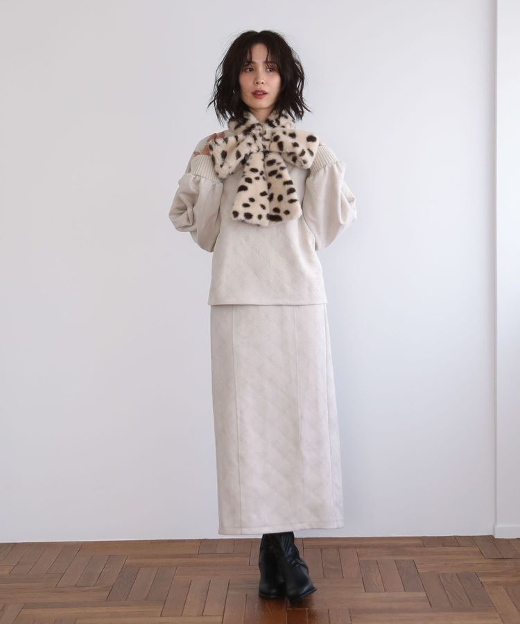 Green Parks「・ELENCARE DUE エンボスプルオーバー」|Tシャツ・カットソー|