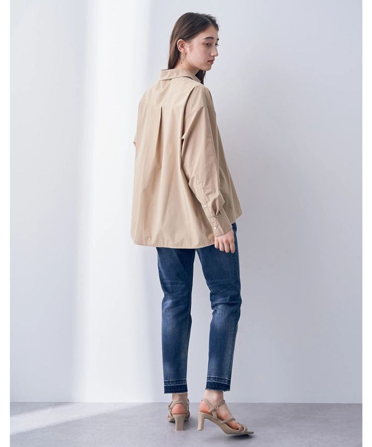 Editt by YECCA VECCA「カットオフクロップドデニムパンツ」|デニム|