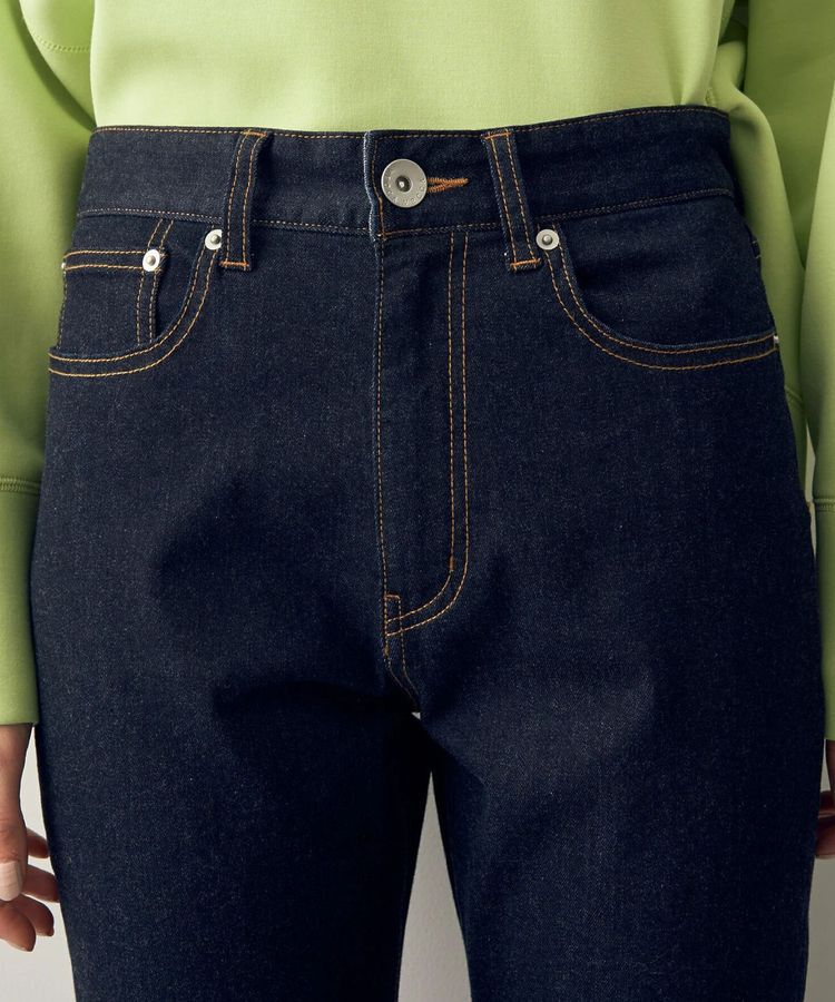 Editt by YECCA VECCA「カットオフクロップドデニムパンツ」|デニム|