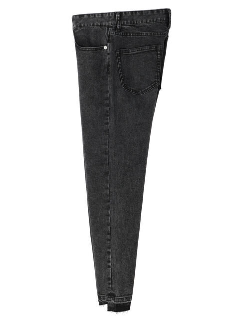 Editt by YECCA VECCA「カットオフクロップドデニムパンツ」|デニム|