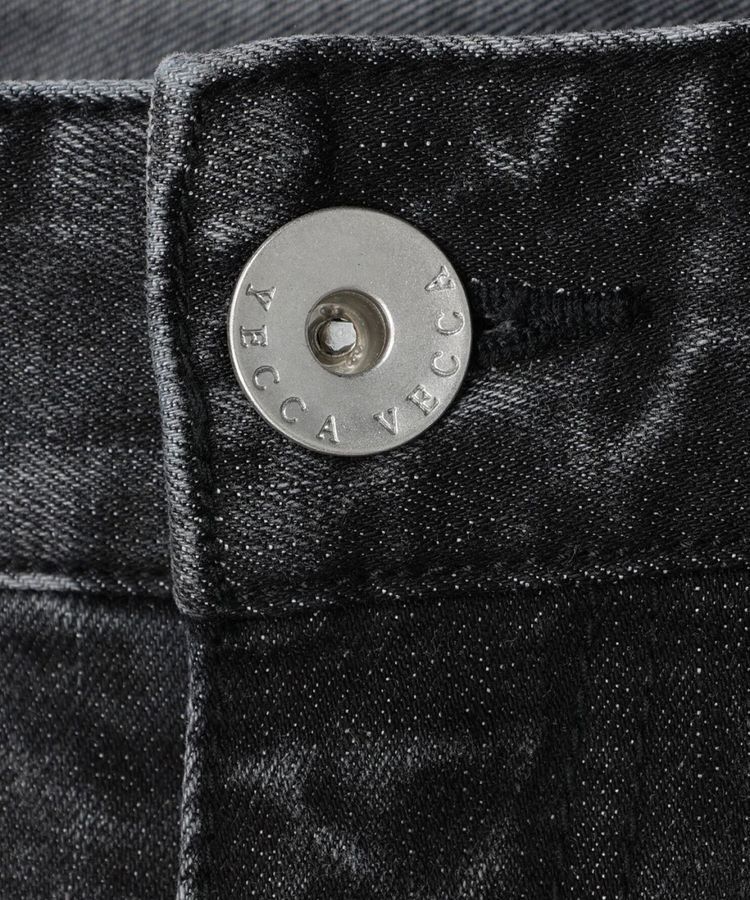 Editt by YECCA VECCA「カットオフクロップドデニムパンツ」|デニム|