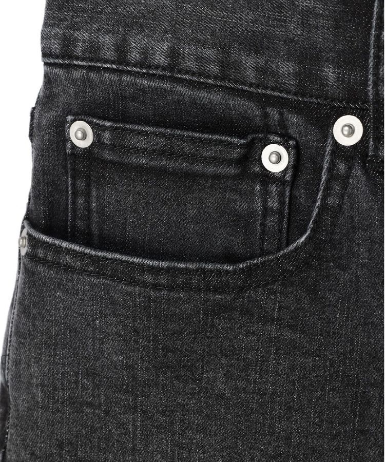 Editt by YECCA VECCA「カットオフクロップドデニムパンツ」|デニム|