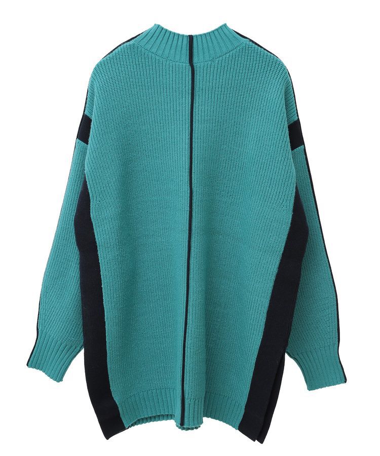 YECCA VECCA「配色ラインニット」|ニット・セーター|