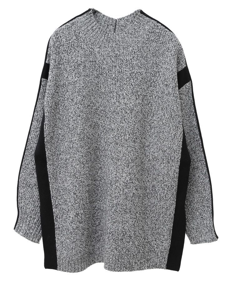 YECCA VECCA「配色ラインニット」|ニット・セーター|