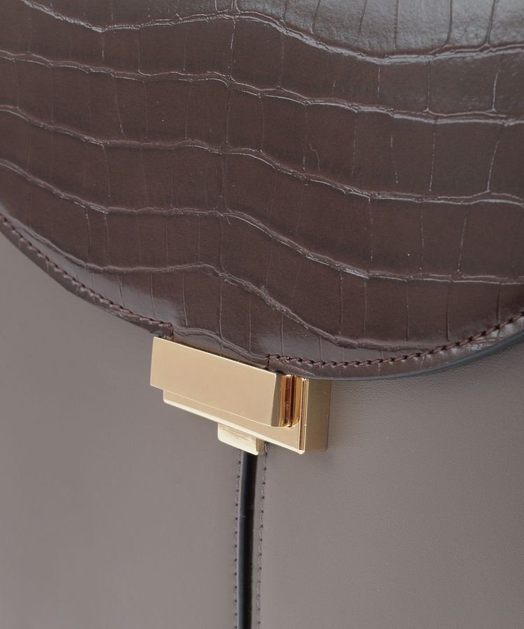 YECCA VECCA「配色メタルポイントバッグ」|ハンドバッグ|