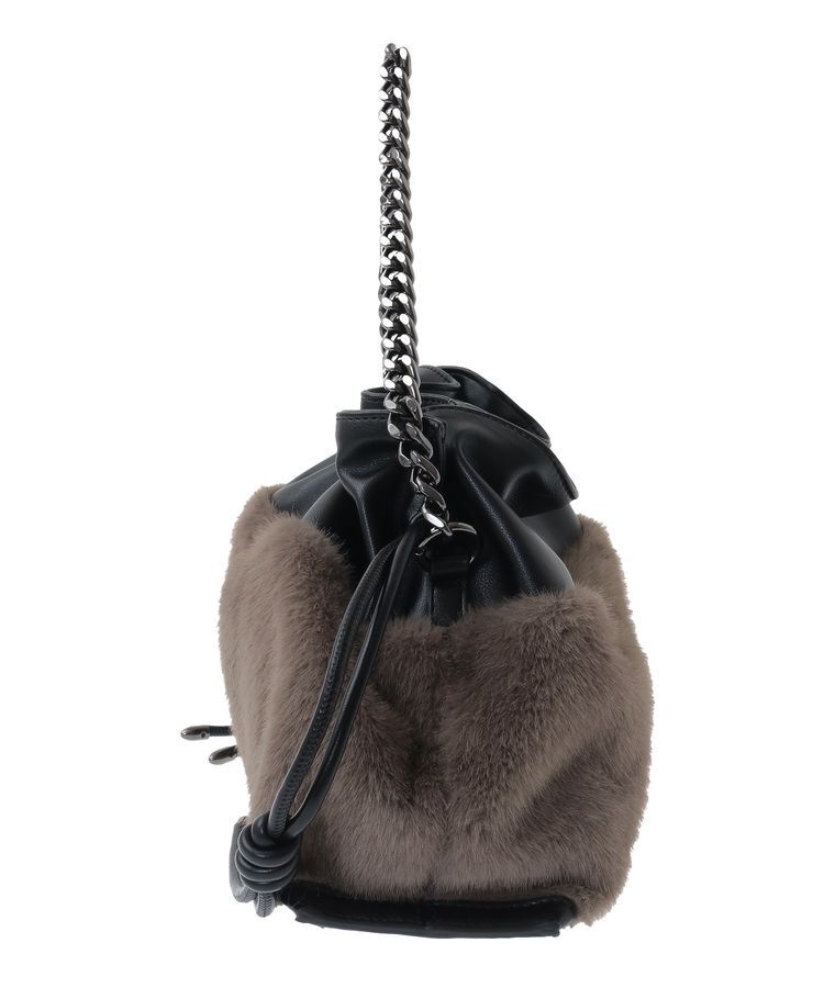 YECCA VECCA「2wayチェーンギャザーバッグ」|ハンドバッグ|