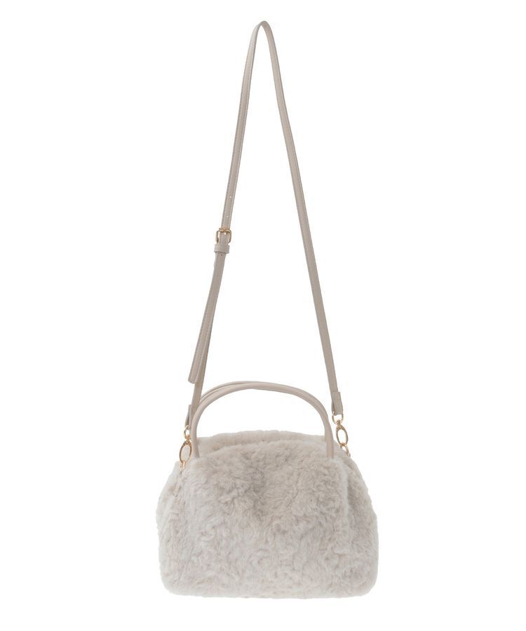 YECCA VECCA「【cache cache】エコファー２wayトート」|ショルダー・メッセンジャー|