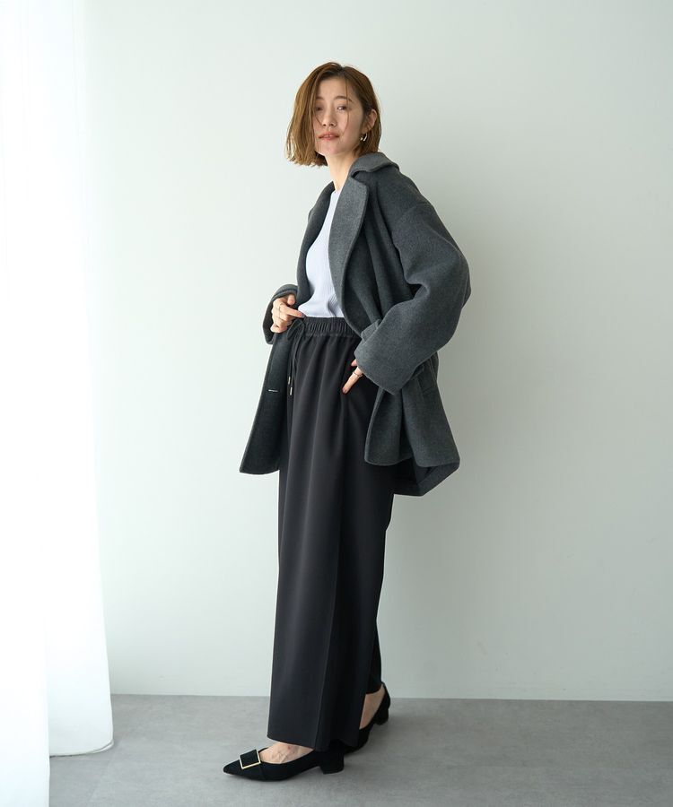 YECCA VECCA「イージーカットジョーゼットパンツ」|その他|