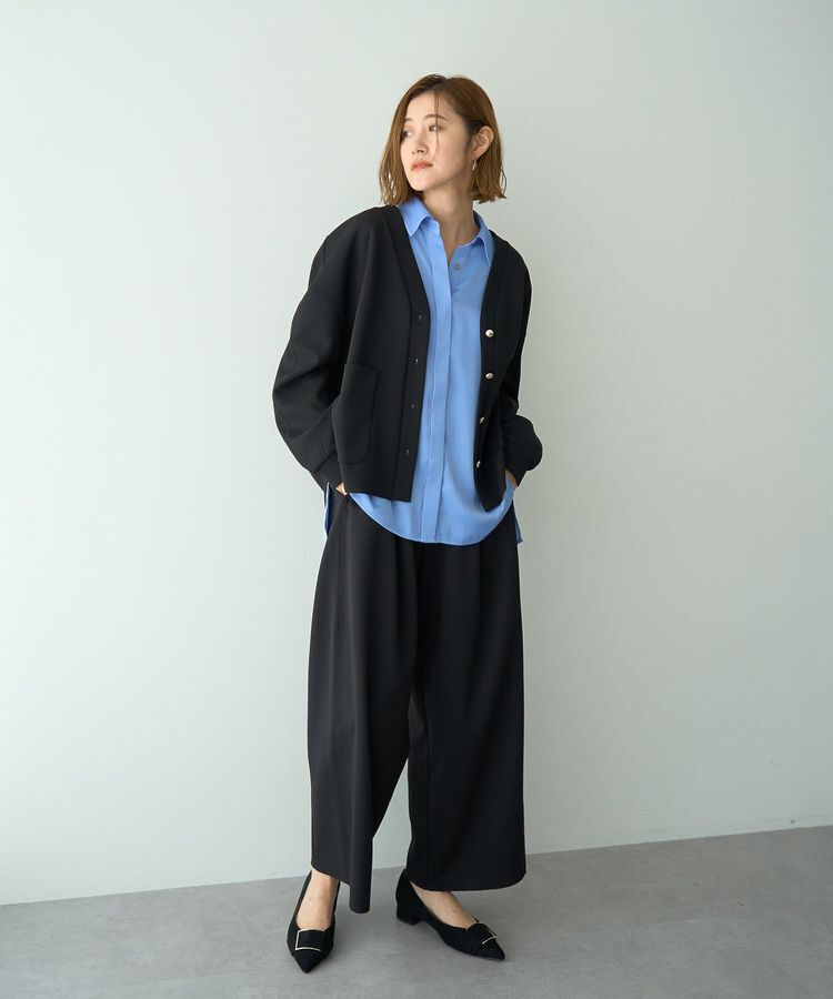 YECCA VECCA「イージーカットジョーゼットパンツ」|その他|