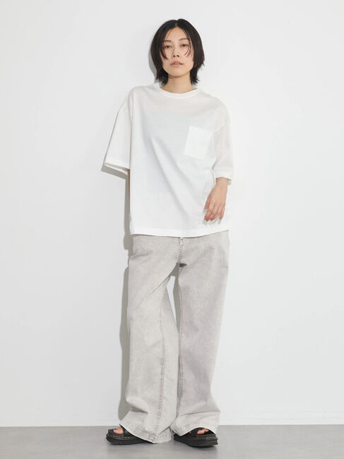 GARAGE OF GOOD CLOTHING「【SHOGO SEKINE】GOGCポケット付バックロゴTシャツ」|Tシャツ・カットソー|