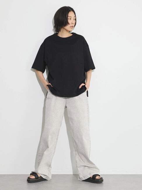 GARAGE OF GOOD CLOTHING「【SHOGO SEKINE】GOGCポケット付バックロゴTシャツ」|Tシャツ・カットソー|