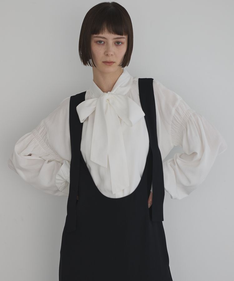 GARAGE OF GOOD CLOTHING「ボウタイ付ブラウス」|シャツ・ブラウス|