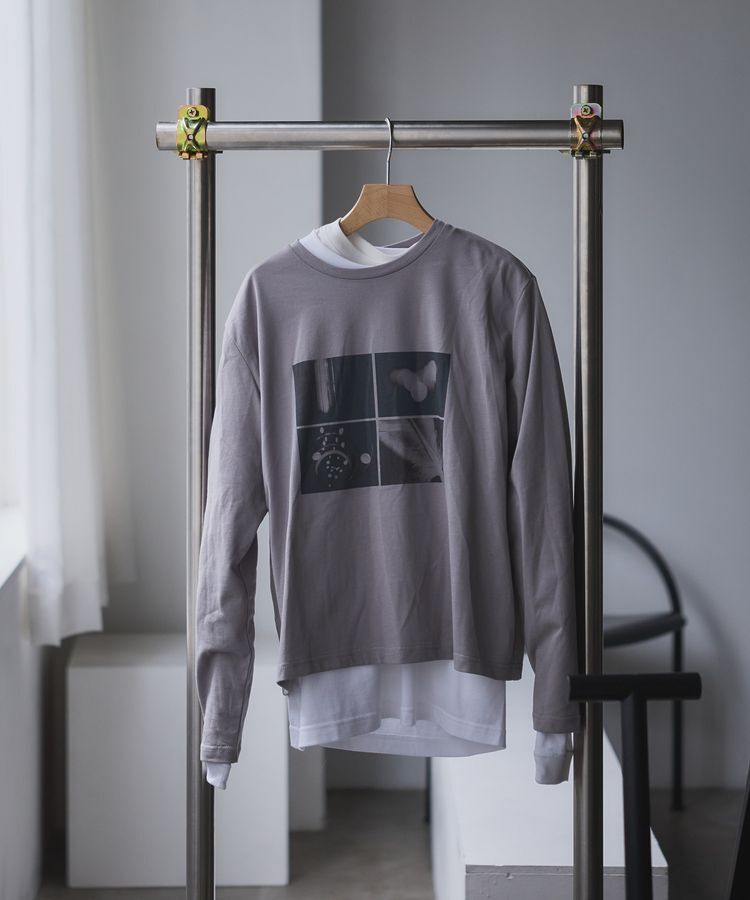 GARAGE OF GOOD CLOTHING「モノクロフォトロンＴ」|Tシャツ・カットソー|Gray