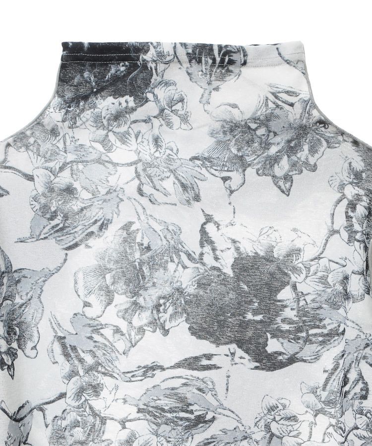 GARAGE OF GOOD CLOTHING「【日本製】フラワープリントハイネックプルオーバー」|Tシャツ・カットソー|