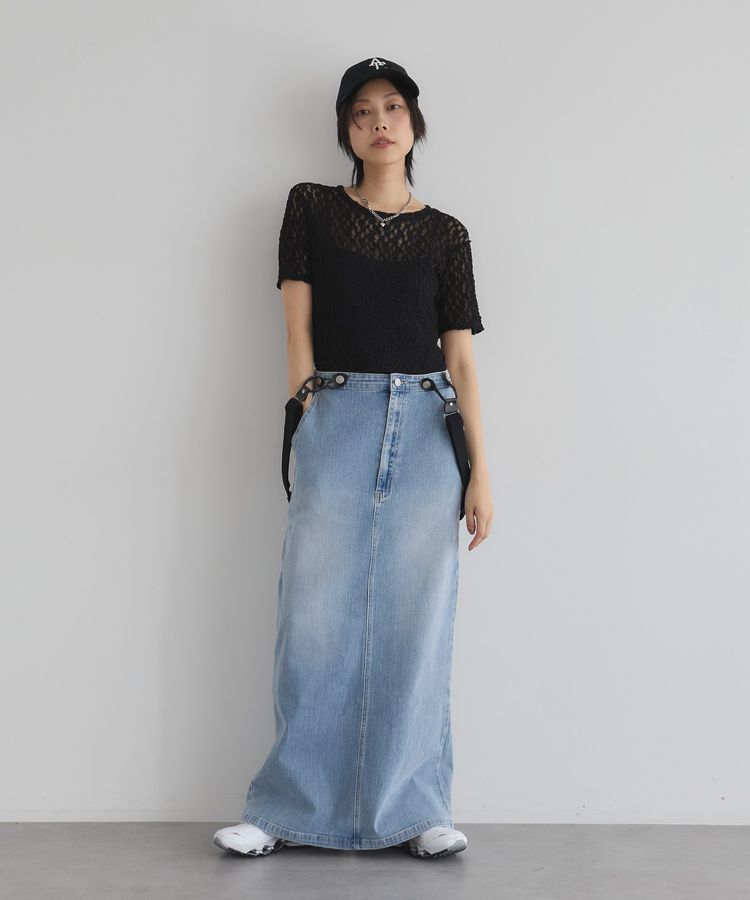 GARAGE OF GOOD CLOTHING「【日本製】シュリンクレースラウンドヘムプルオーバー」|Tシャツ・カットソー|